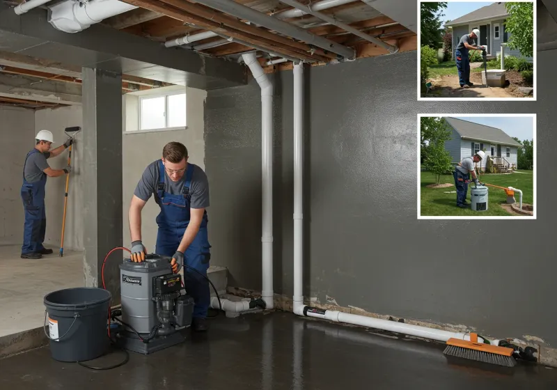 Basement Waterproofing and Flood Prevention process in Portland, IN